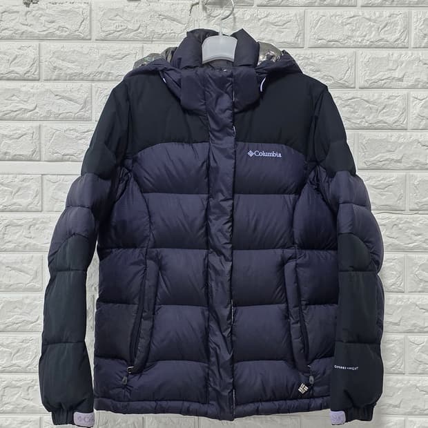 택포_ 컬럼비아 구스다운 숏패딩 S 