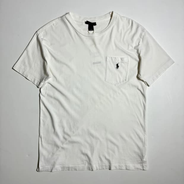 폴로 랄프로렌 베이직 포니 자수 포켓 반팔 티셔츠 R2636