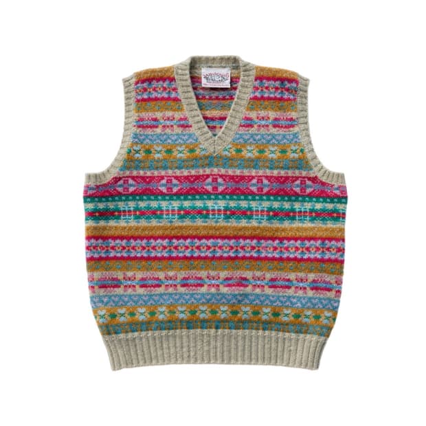 제이미슨스 페어아일 니트 베스트