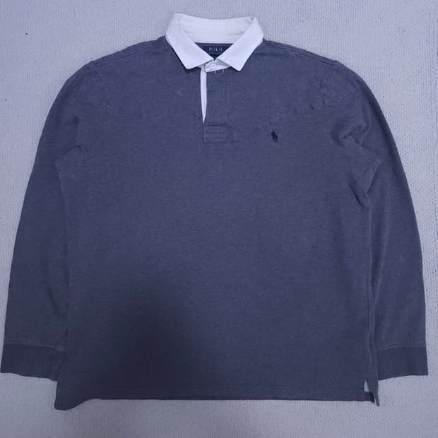 폴로 긴팔 럭비티 XL