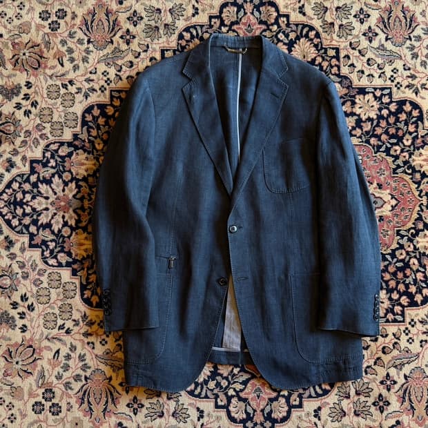 에르메네질도 제냐 테일러드 자켓 100