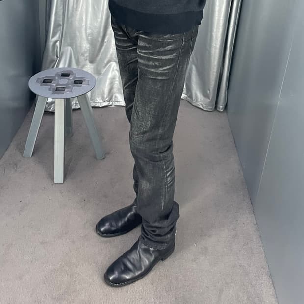 dior homme 03aw luster claw mark denim