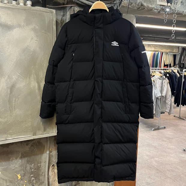 엄브로 롱패딩 블랙 95 #csz2066