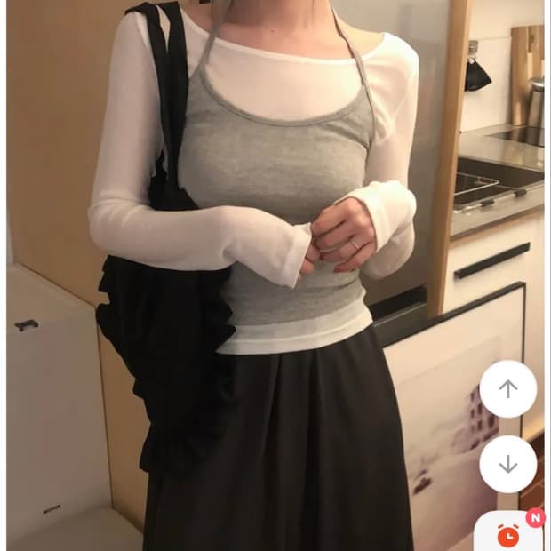 니어웨어 레이어드/이너 티