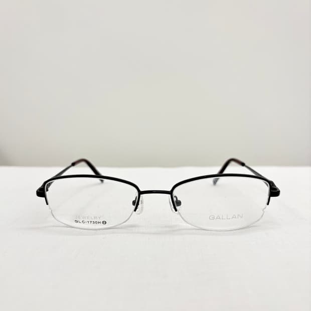 GALLAN 블랙 큐빅 빈티지 반무테