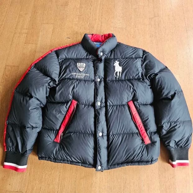 정품 폴로랄프로렌 빅포니 1934 올림픽 패딩 XL