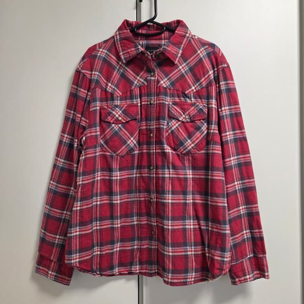 Jachs 아메리칸 플란넬 플리스 셔츠 L(100)