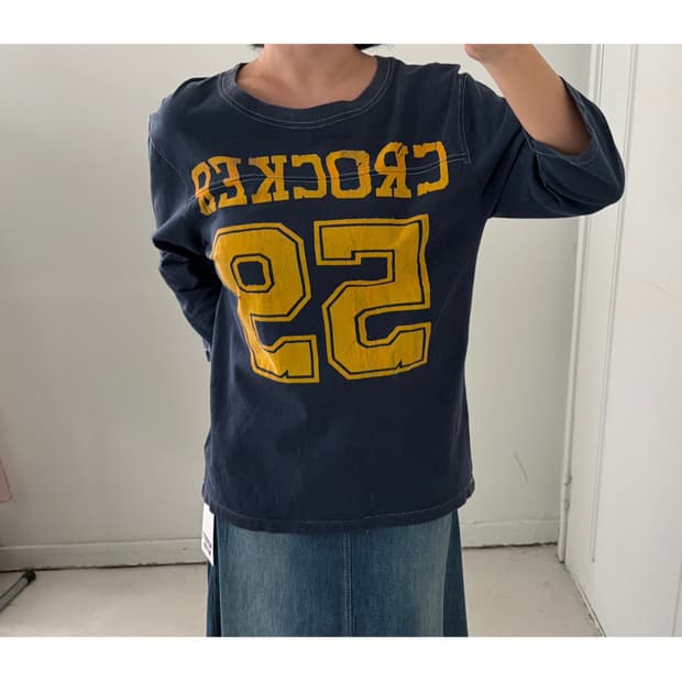 일본빈티지 클래식 애슬레틱 롱슬리브