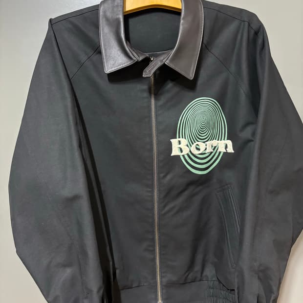 ETCE BORN 레더 코튼 자켓 L 사이즈