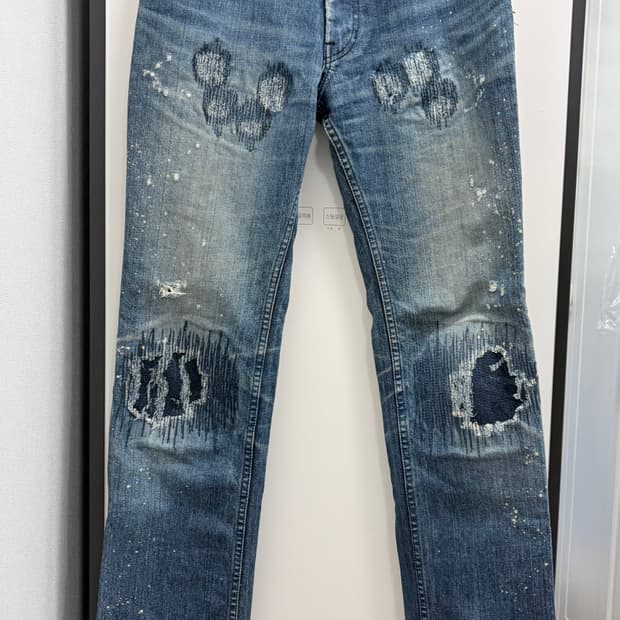 넘버나인 01aw 총알데님