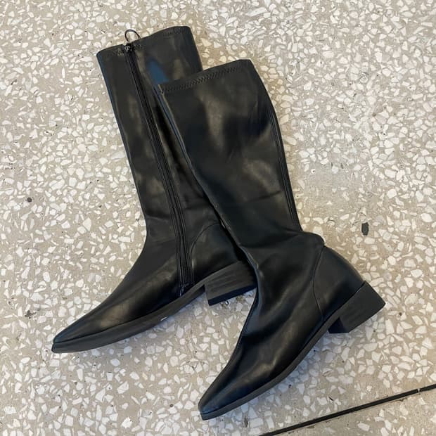 Vintage long boots black