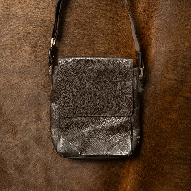 던힐 dunhill 레더 크로스 백 