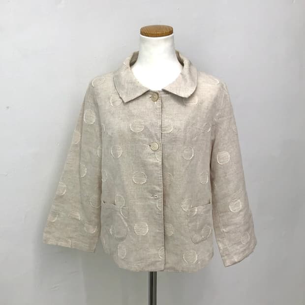 Linen dot jacket