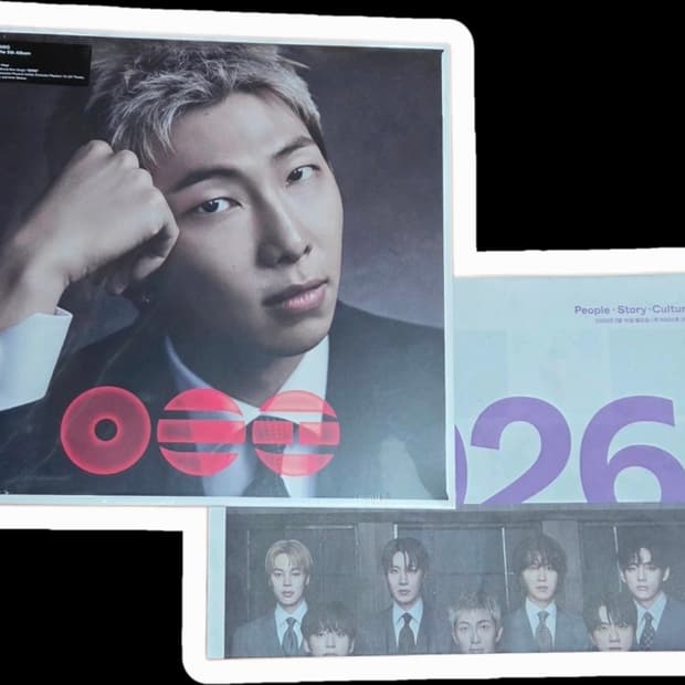 RM 바이닐 + BTS 신문