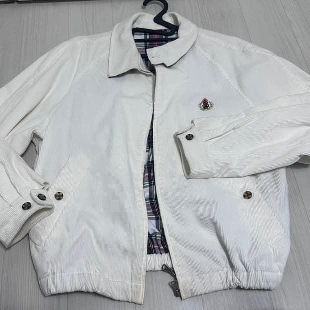 헤리티지플로스 코듀로이 블루종 자켓 