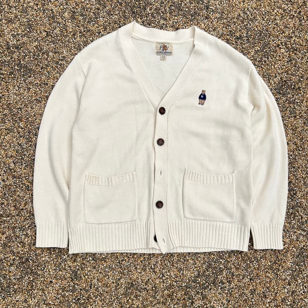 골든 베어(golden bear) 아이보리 가디건