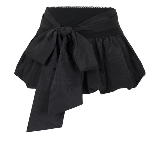 루즈슬립오버 펌킨 리본 스커트 S 팔아요