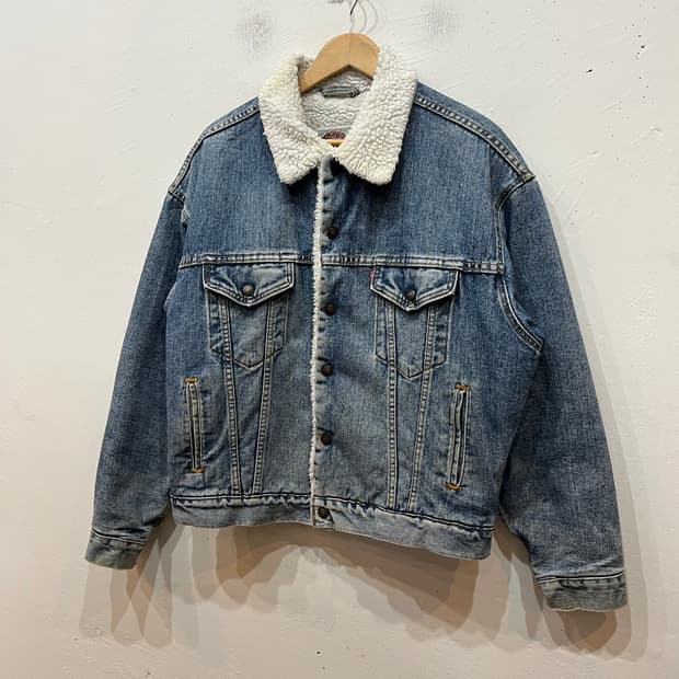 90s 리바이스 쉐르파 데님 자켓 Made in USA