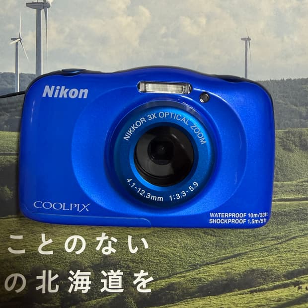 니콘 Nikon coolpix s33 방수 디카 