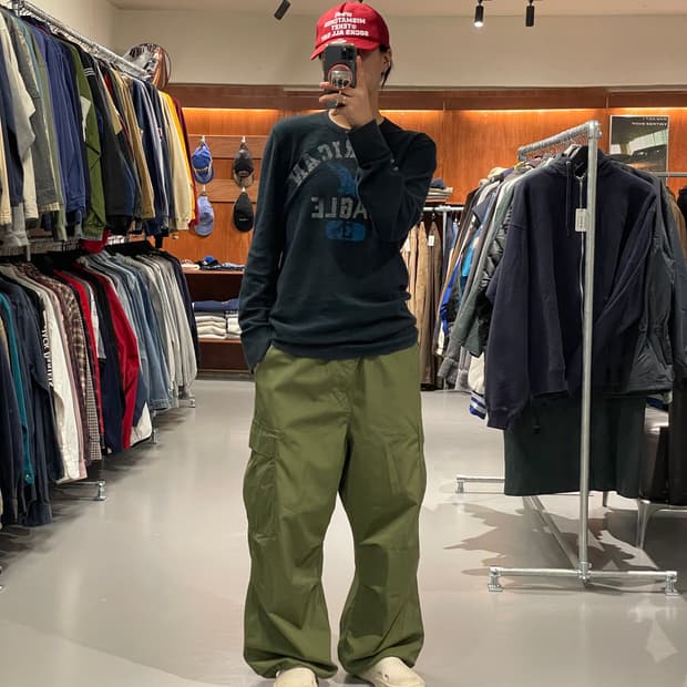 빈티지 파라슈트 카고 팬츠  (벌룬핏)  