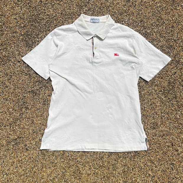 버버리(Burberry) 화이트 Pk 카라티