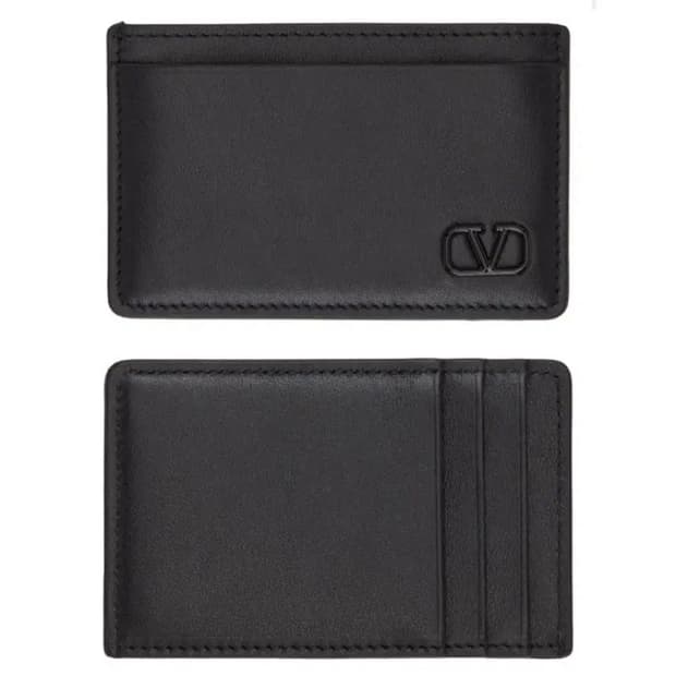 [정품]VALENTINO 발렌티노 송아지가죽 V로고 카드지갑