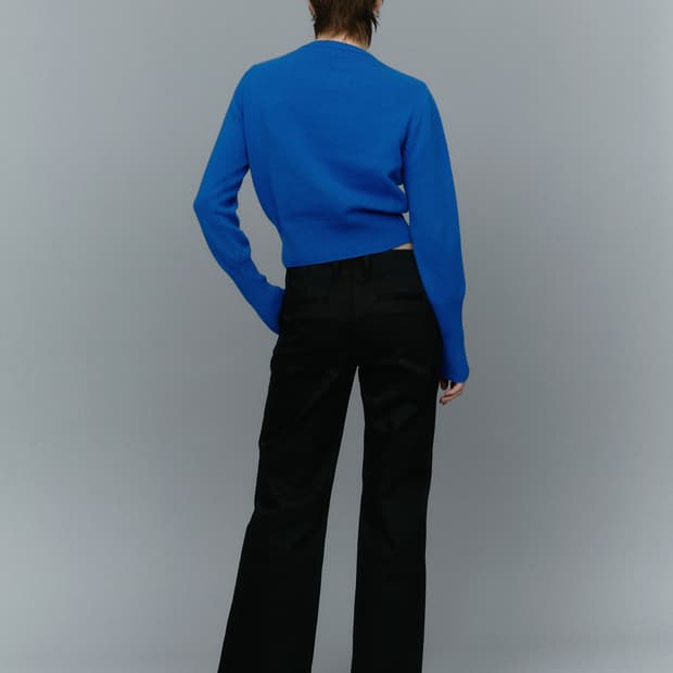 [버뮬라/BURMULA] 캐시미어 라운드 니트