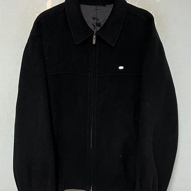 라코스테 남자 모직 블루종 캐시미어함유 블랙 L 100