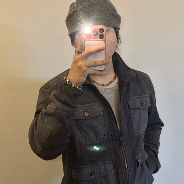 켈빈클라인 빈티지 포켓 자켓