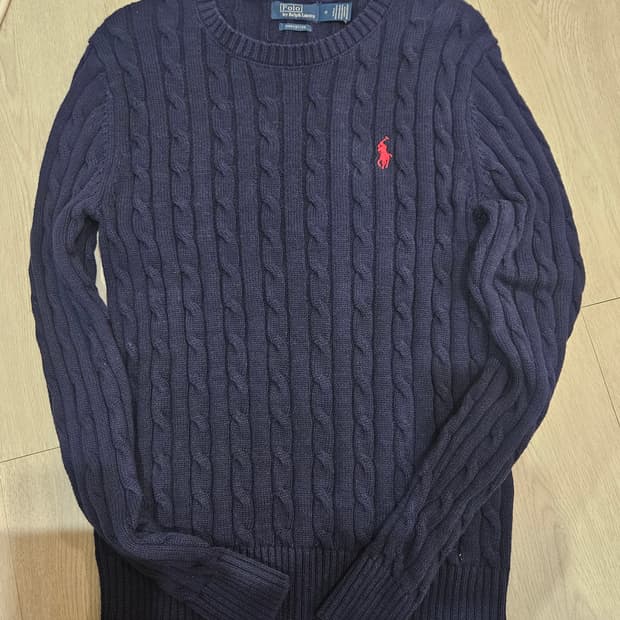 폴로랄프로렌 피마코튼 네이비니트s