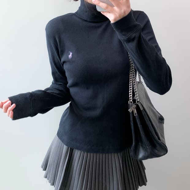 폴로 목폴라 롱슬리브