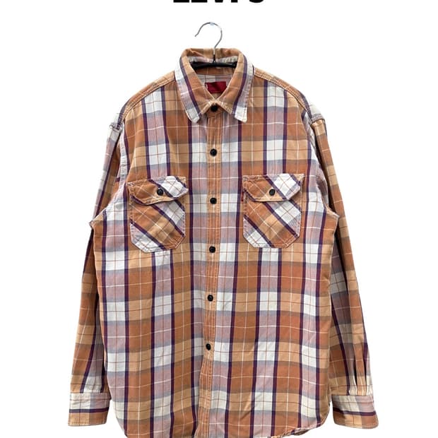 리바이스 레드탭 체크 셔츠