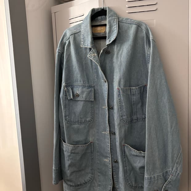 빈티지 청 야상 