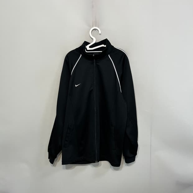 나이키 블랙 드라이핏 화이트 포인트 져지 110 남성