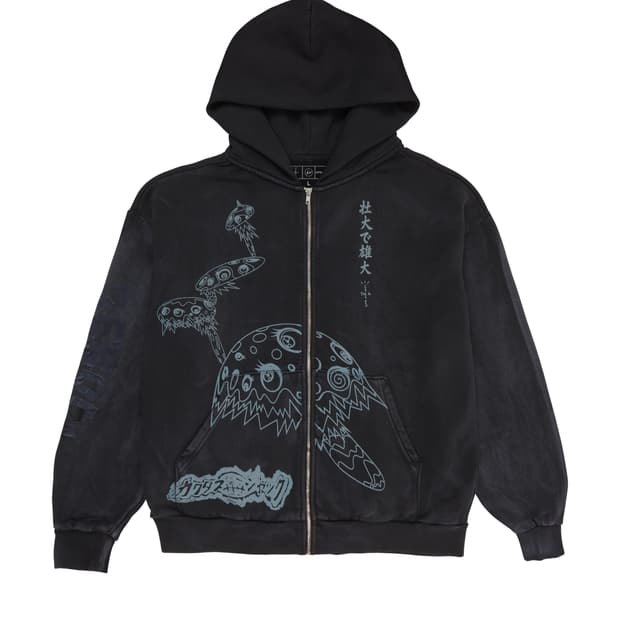 트래비스 스캇 캑터스 잭 프라그먼트 후드 집업