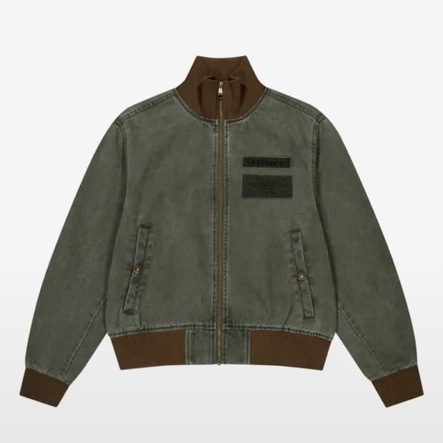 아캄 벨크로자켓 Washed Velcro Jacket 1사이즈