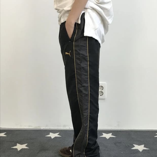 Puma Black Gold Line Track Pants