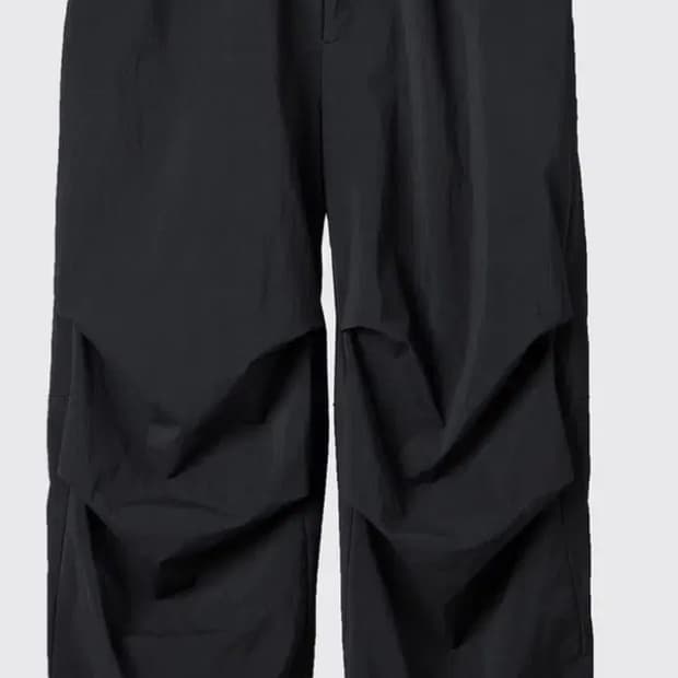 해칭룸 스노우 오버 팬츠 블랙 1사이즈