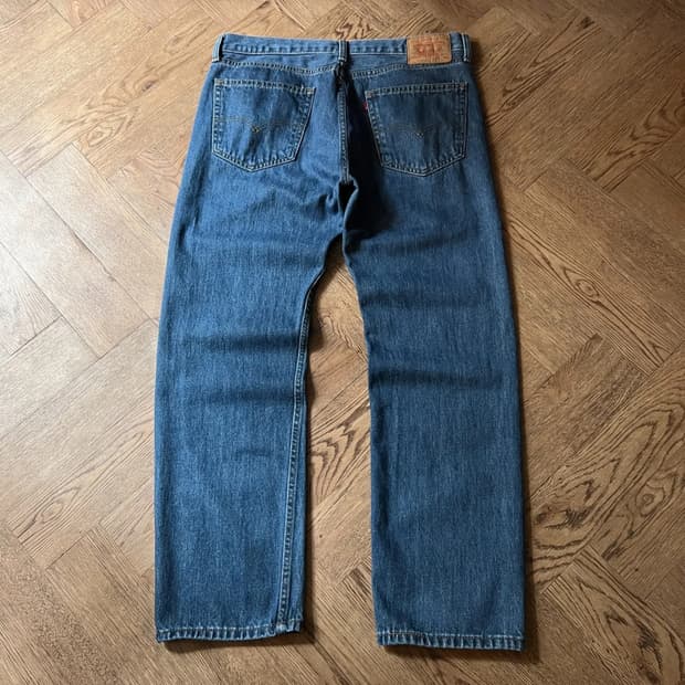 [36]리바이스 505 레귤러 스트레이트 데님 팬츠