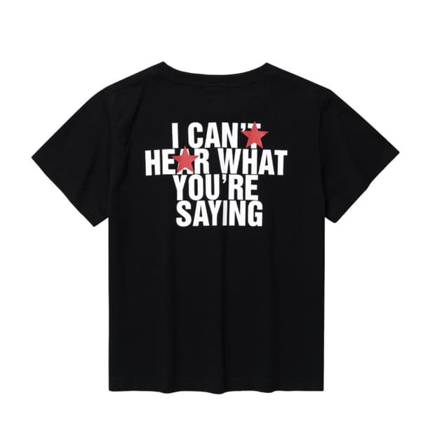 더바이닐하우스 STAR TEE BLACK (VH2EMUT507A)