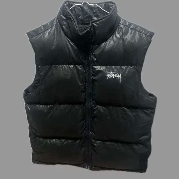 호주 스투시 패딩 조끼(호주10사이즈)