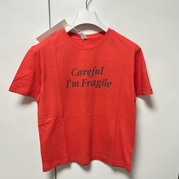 [M,L]기마구아스 Careful 티셔츠