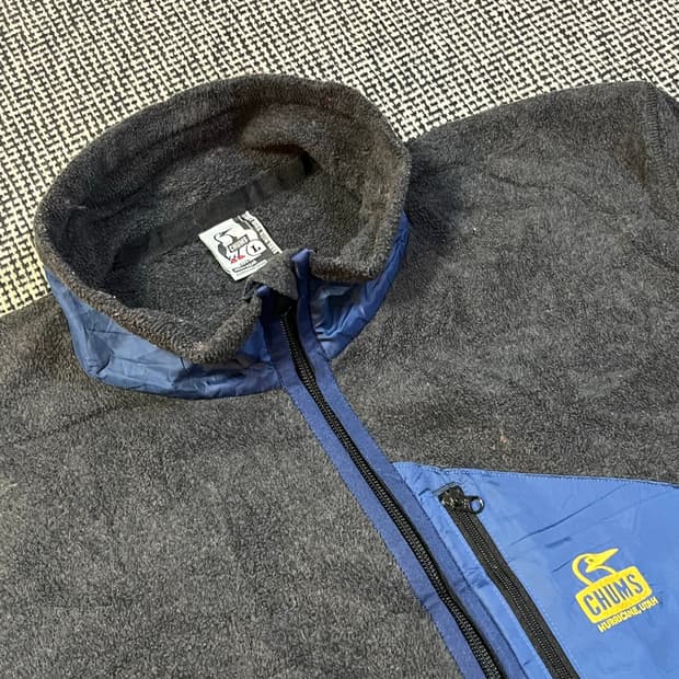 첨스 폴라텍 플리스 집업