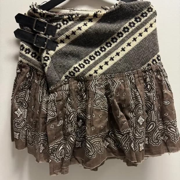 준야와타나베 리빌드 스커트