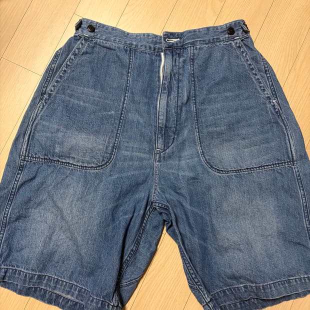 [32] 나나미카 데님 워크 쇼츠 반바지