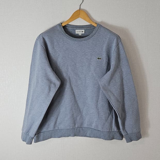 라코스테 로고 맨투맨 라운드넥 빅사이즈 115