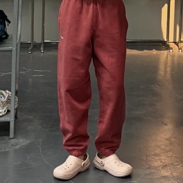 나이키 NRG 솔로스우시 플리스 조거팬츠 A3090