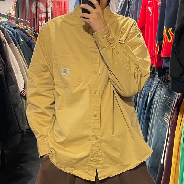 [IM] carhartt 칼하트 배이지 긴팔셔츠