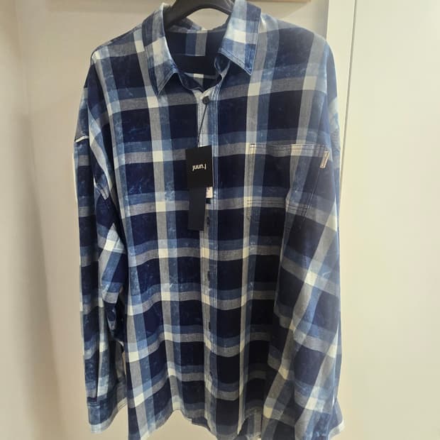 준지 25fw 아일랜드 블루 셔츠48