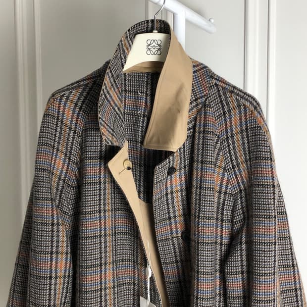 마르지엘라 양면 울 코트